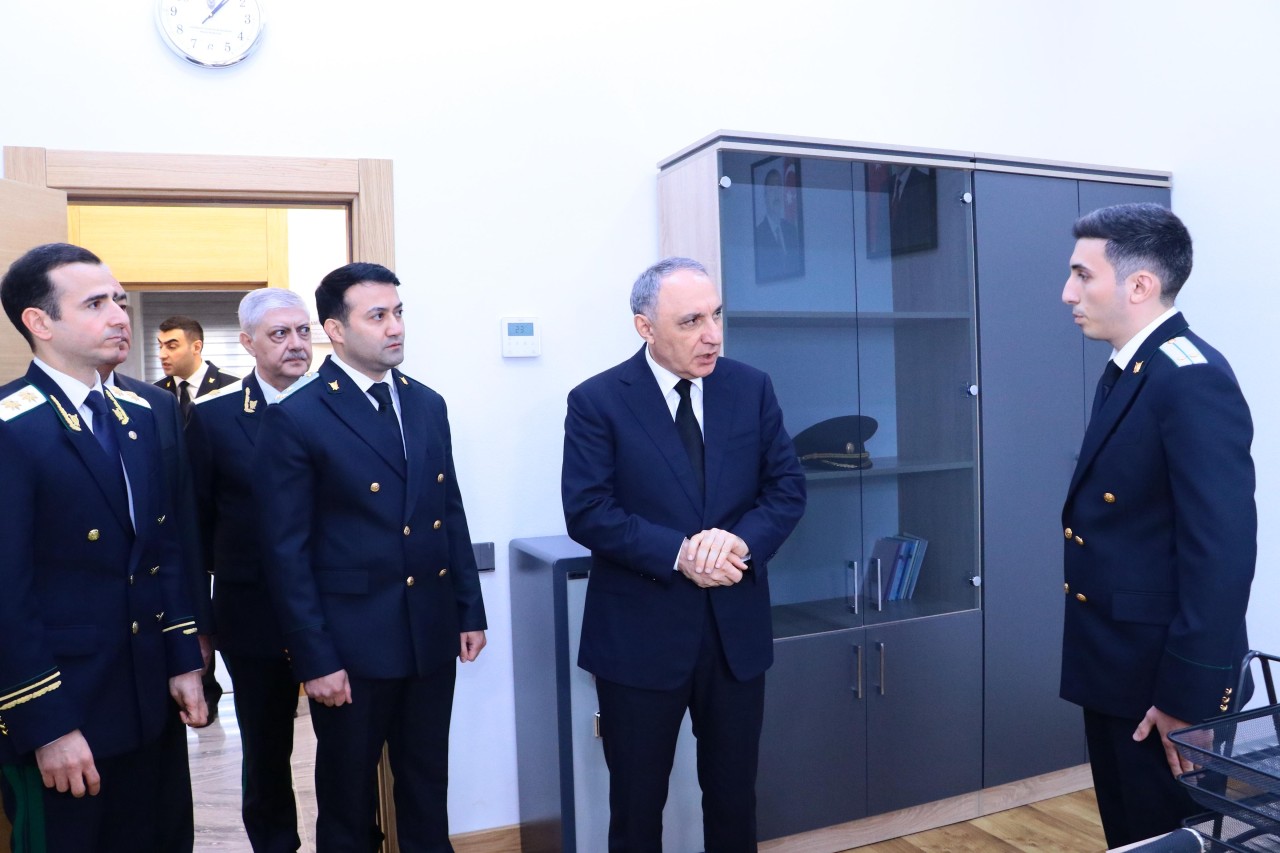 Pirallahı rayon prokurorluğunun yeni binasının açılışı olub - FOTOLAR