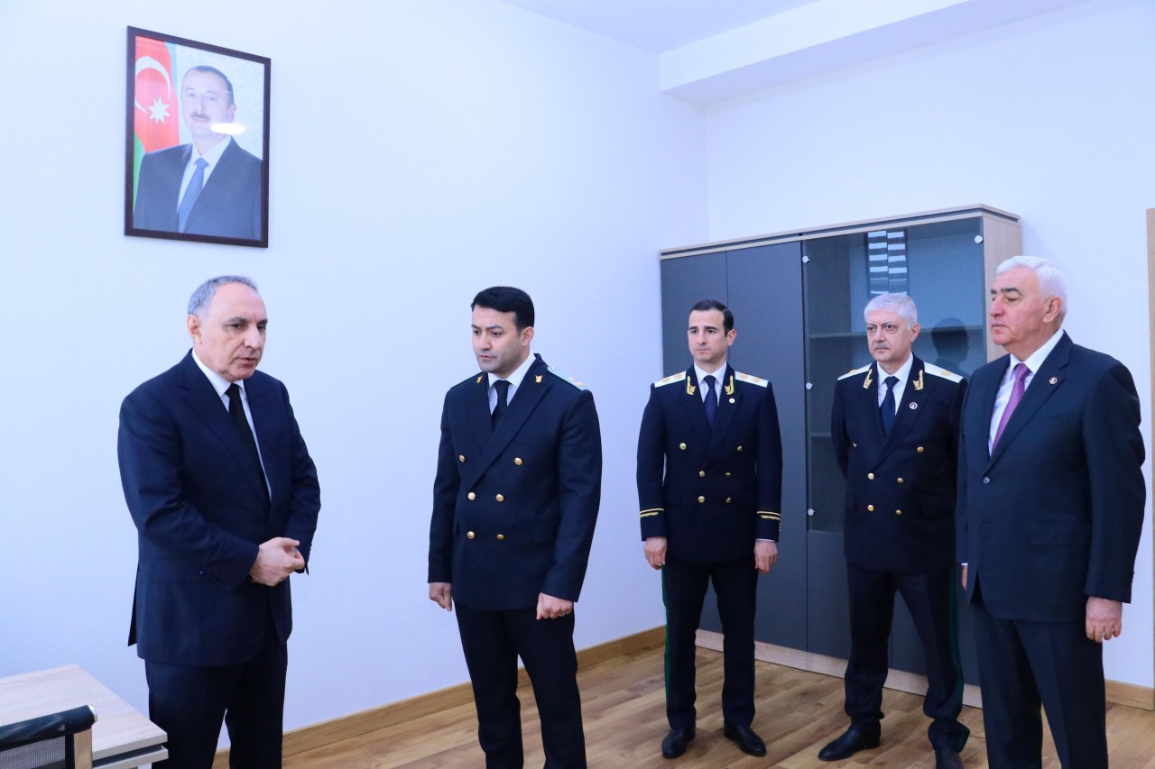 Pirallahı rayon prokurorluğunun yeni binasının açılışı olub - FOTOLAR