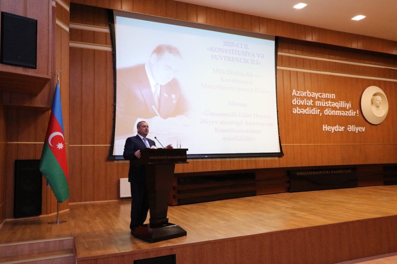 İcra başçısı Adil Əliyev növbəti dəfə gənclərlə görüşüb - FOTOLAR
