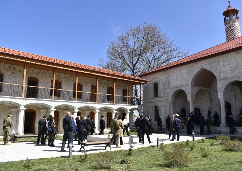 Diplomatik korpusun nümayəndələri Şuşada - FOTOLAR