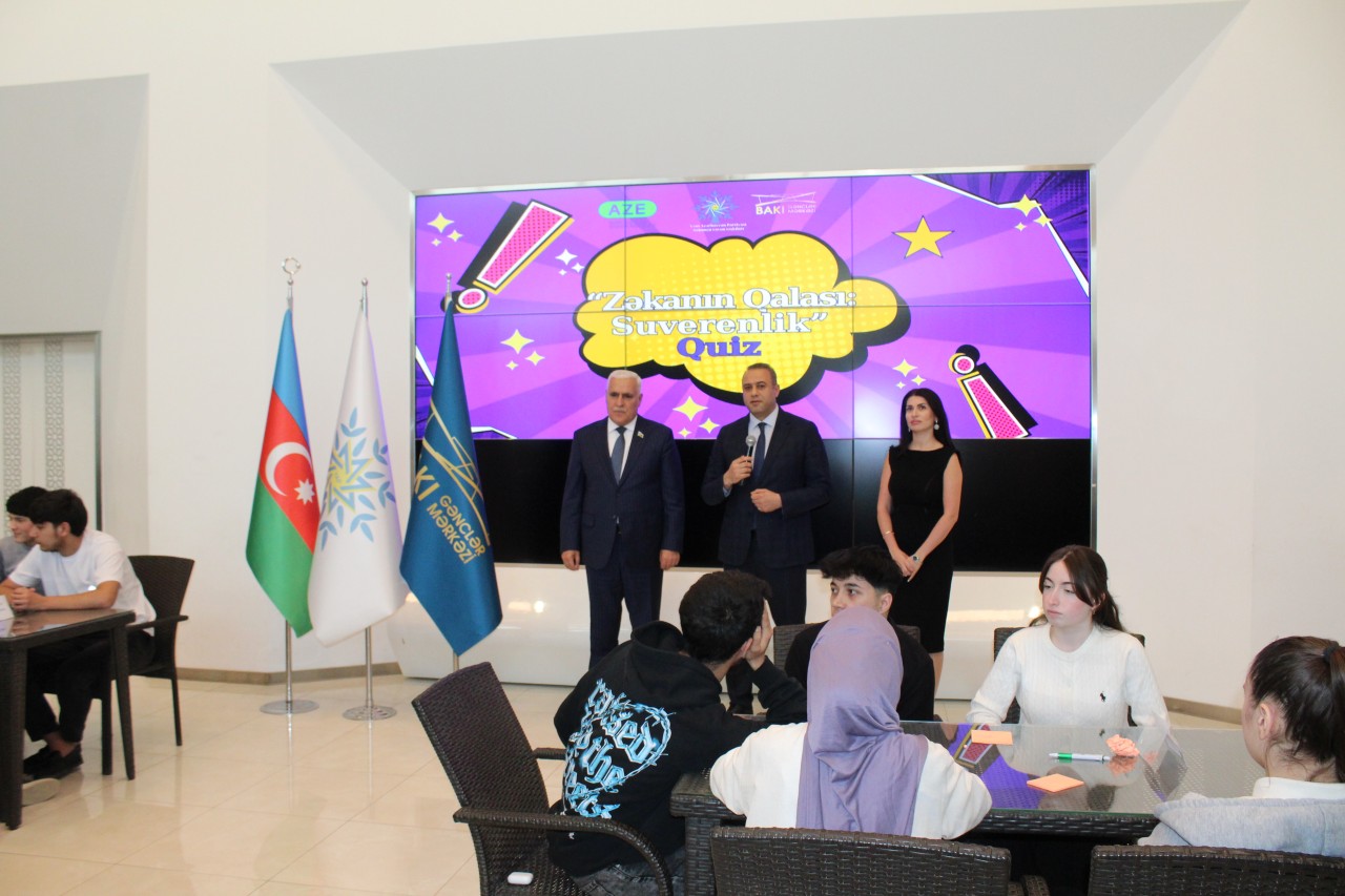 “Zəkanın qalası: Suverenlik” mövzusunda intellektual yarış keçirildi - FOTOLAR