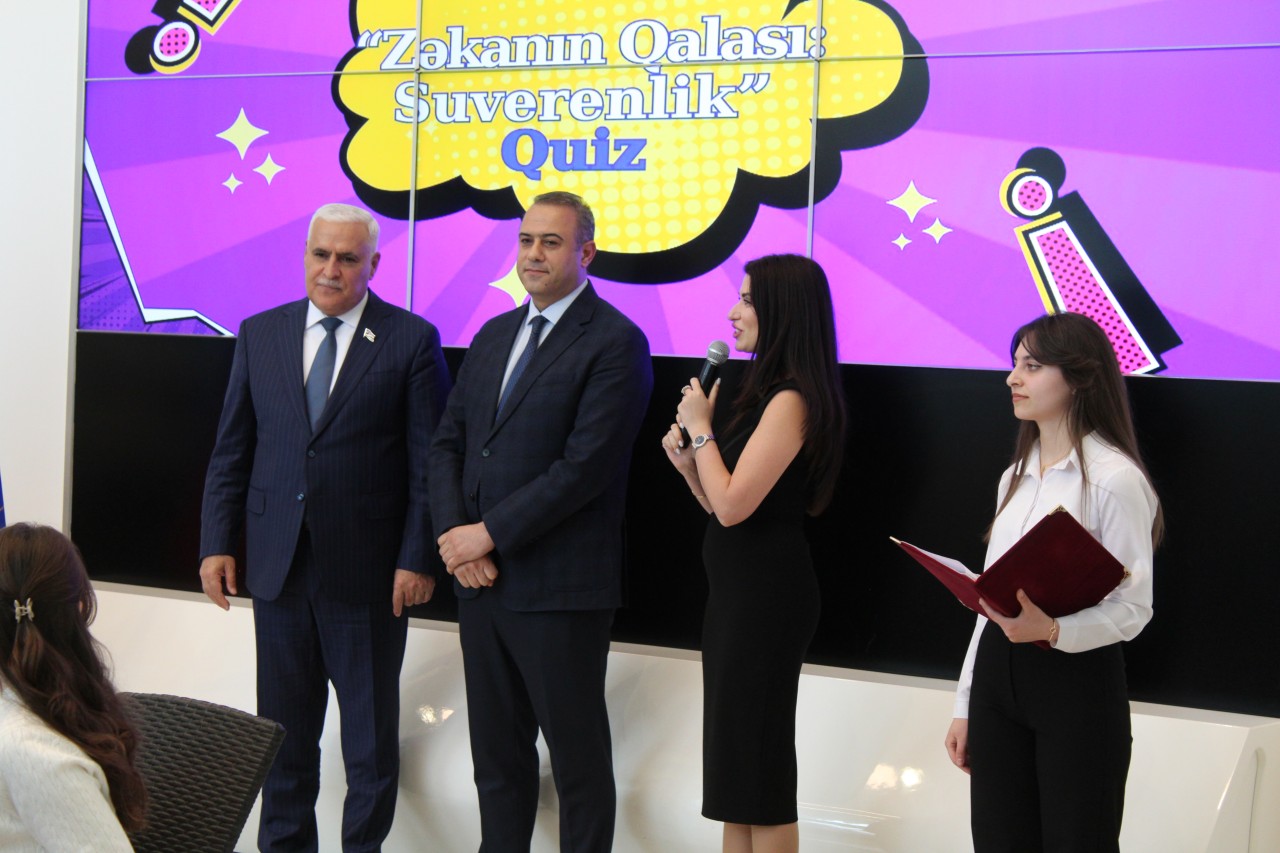“Zəkanın qalası: Suverenlik” mövzusunda intellektual yarış keçirildi - FOTOLAR