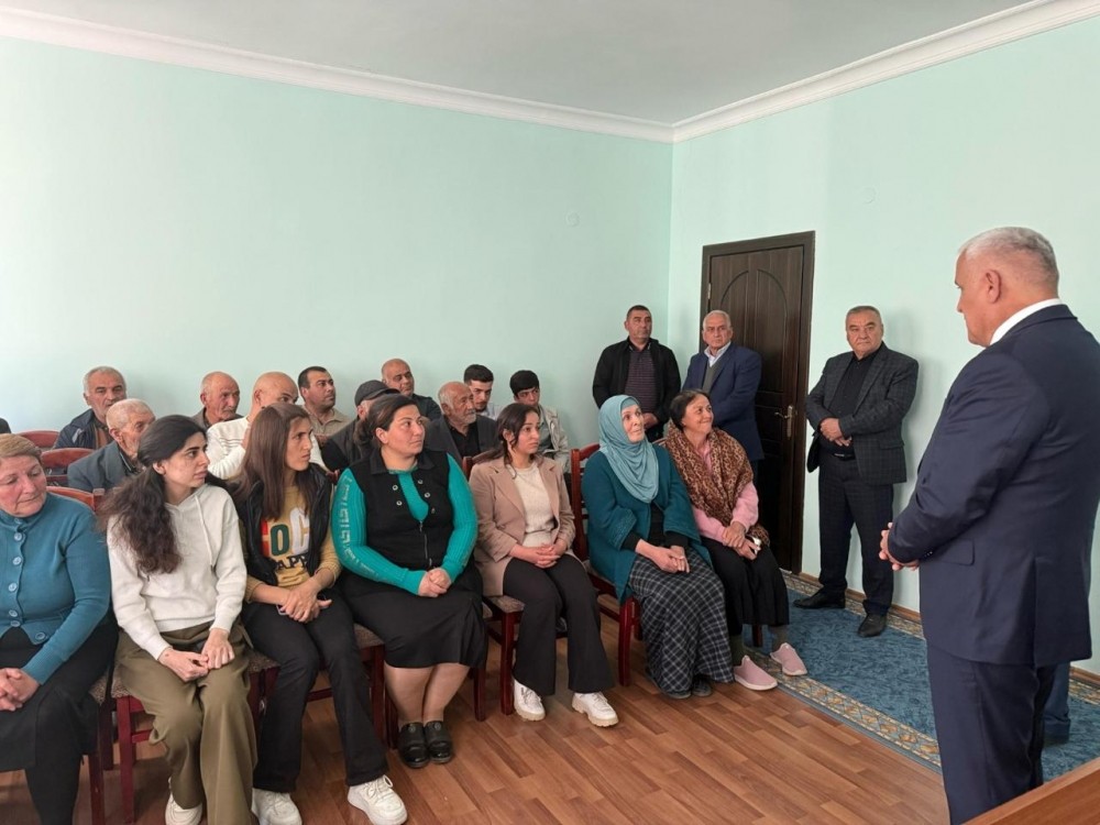 Deputat Vüqar Rəhimzadə Ordubadda seçiciləri ilə daha bir görüş keçirib - FOTOLAR