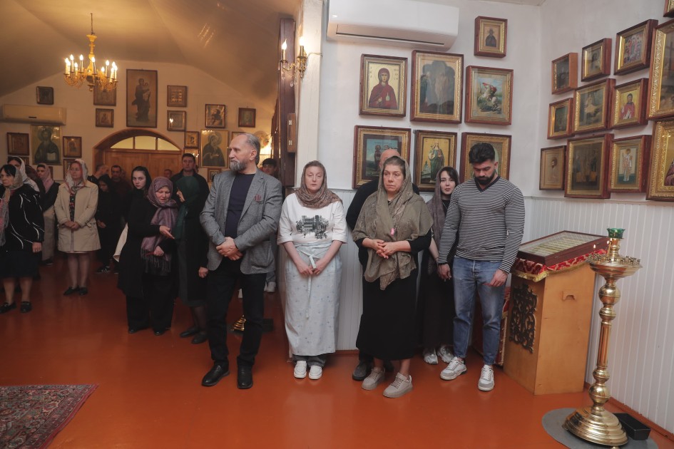 Azərbaycanda pravoslavların "Xaç yürüşü" - FOTOLAR