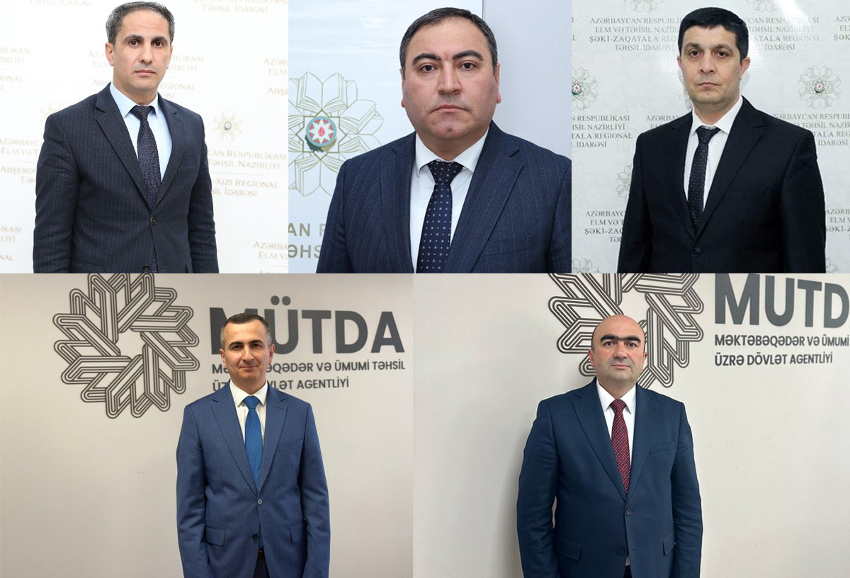 Nazir regional idarələrə yeni müdirlər təyin etdi - FOTO