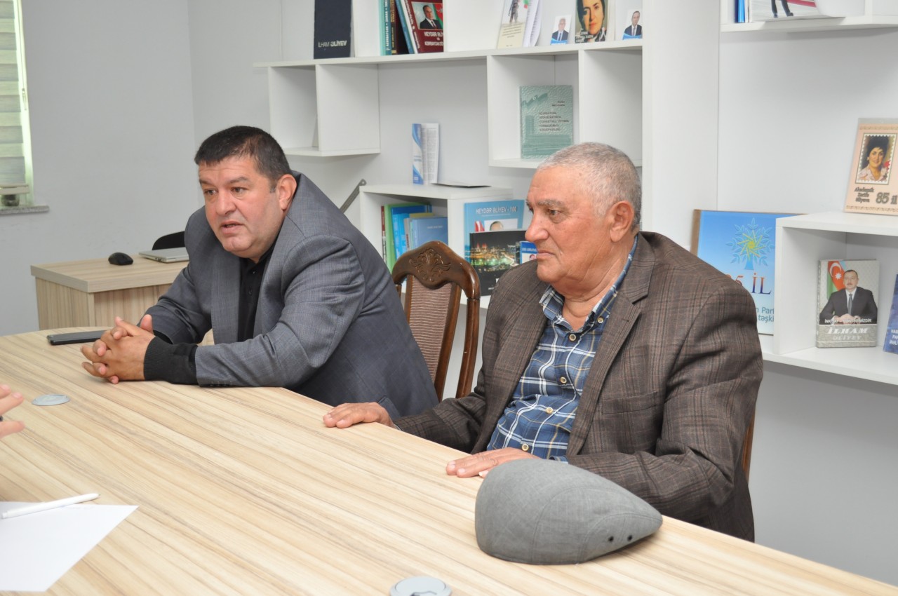 Deputat Samir Vəliyev seçiciləri ilə növbəti görüş keçirdi - FOTOLAR