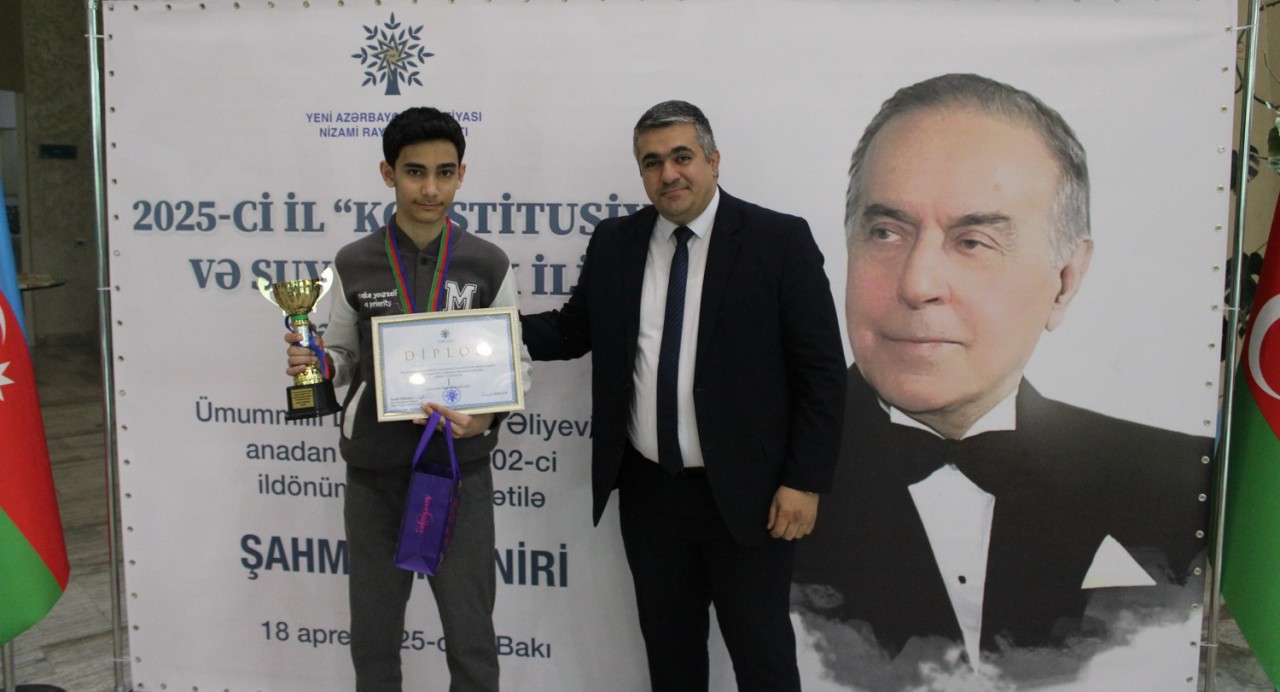 YAP Nizami rayon təşkilatı şahmat turniri keçirib - FOTOLAR