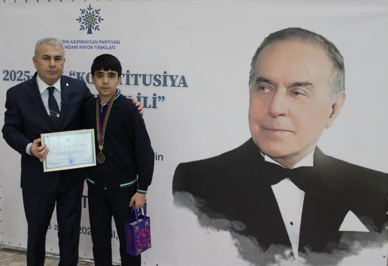 YAP Nizami rayon təşkilatı şahmat turniri keçirib - FOTOLAR