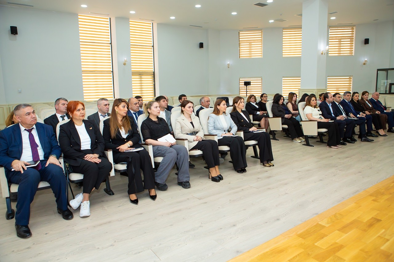 YAP Binəqədi rayon təşkilatı görüş keçirdi - FOTOLAR