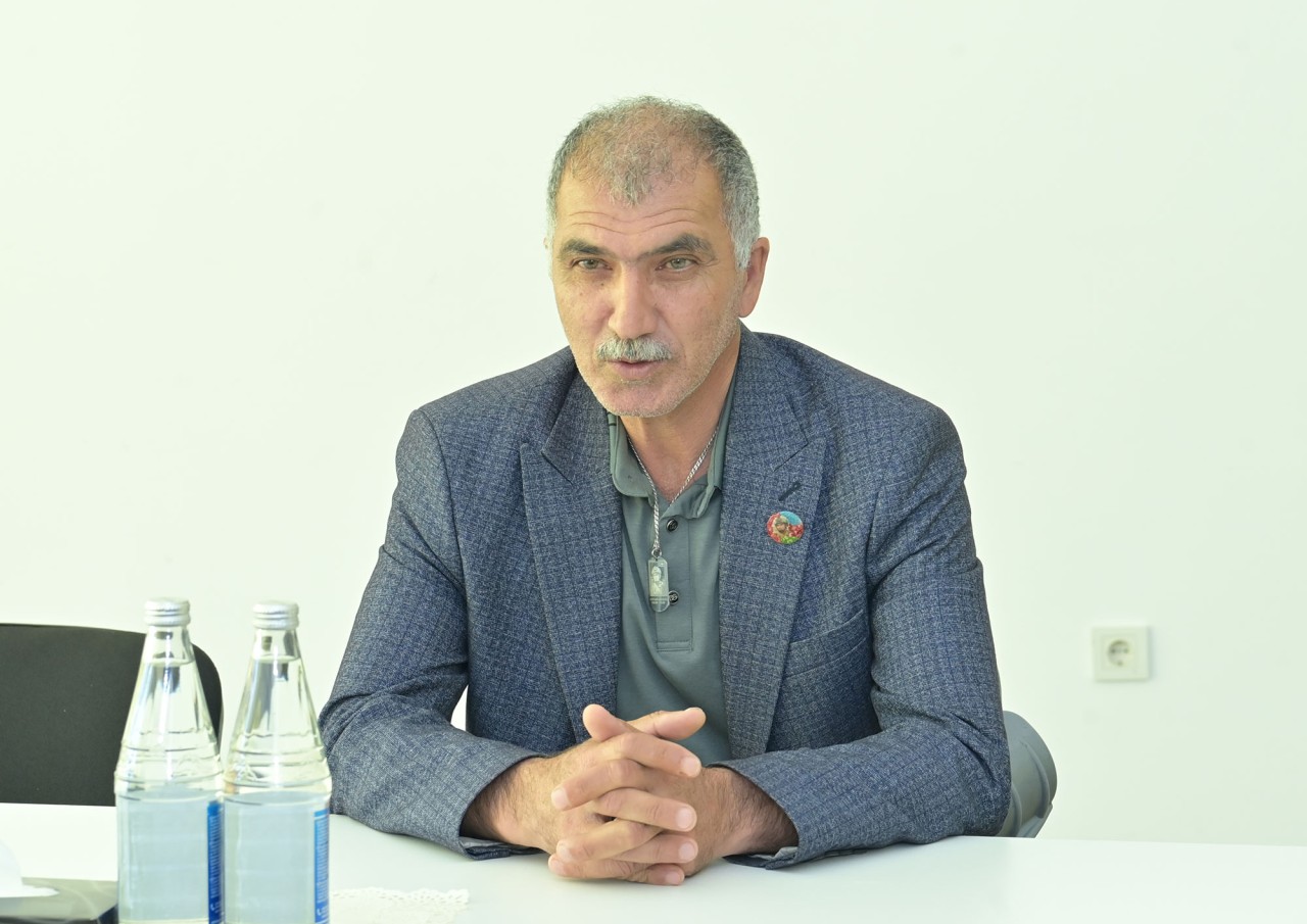 Nazir Emin Əmrullayev Sabirabadda vətəndaşları qəbul etdi - FOTOLAR
