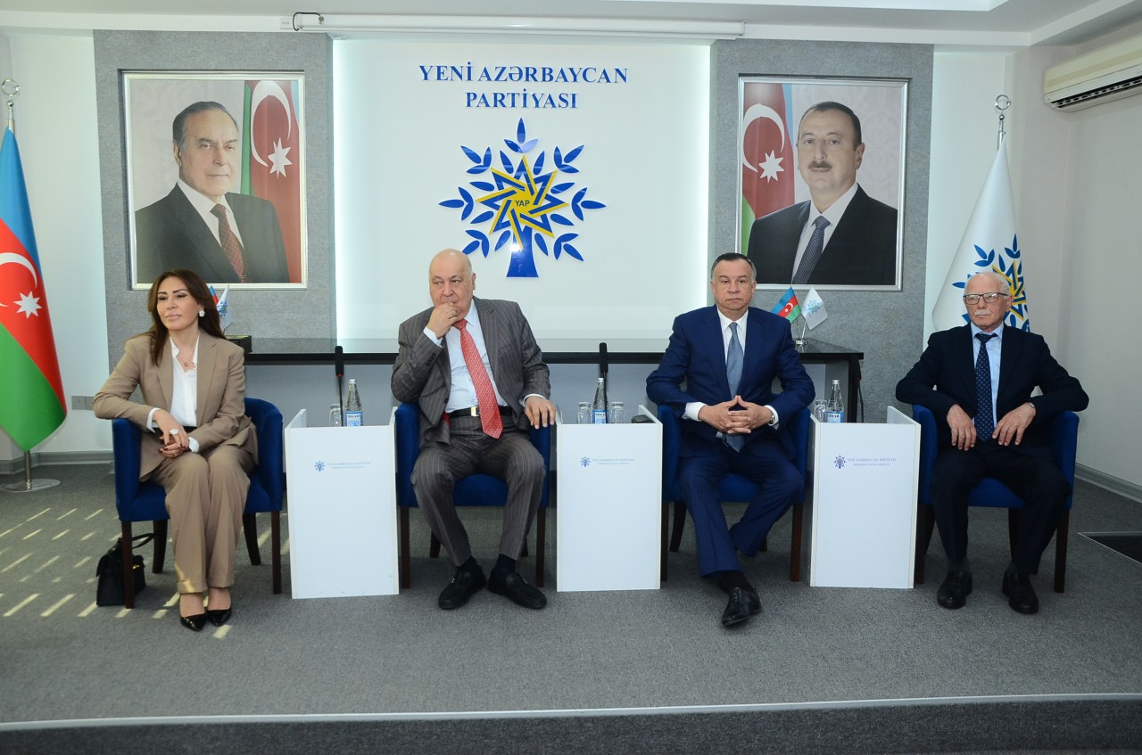 YAP Nərimanov rayon təşkilatı görüş keçirdi - FOTOLAR