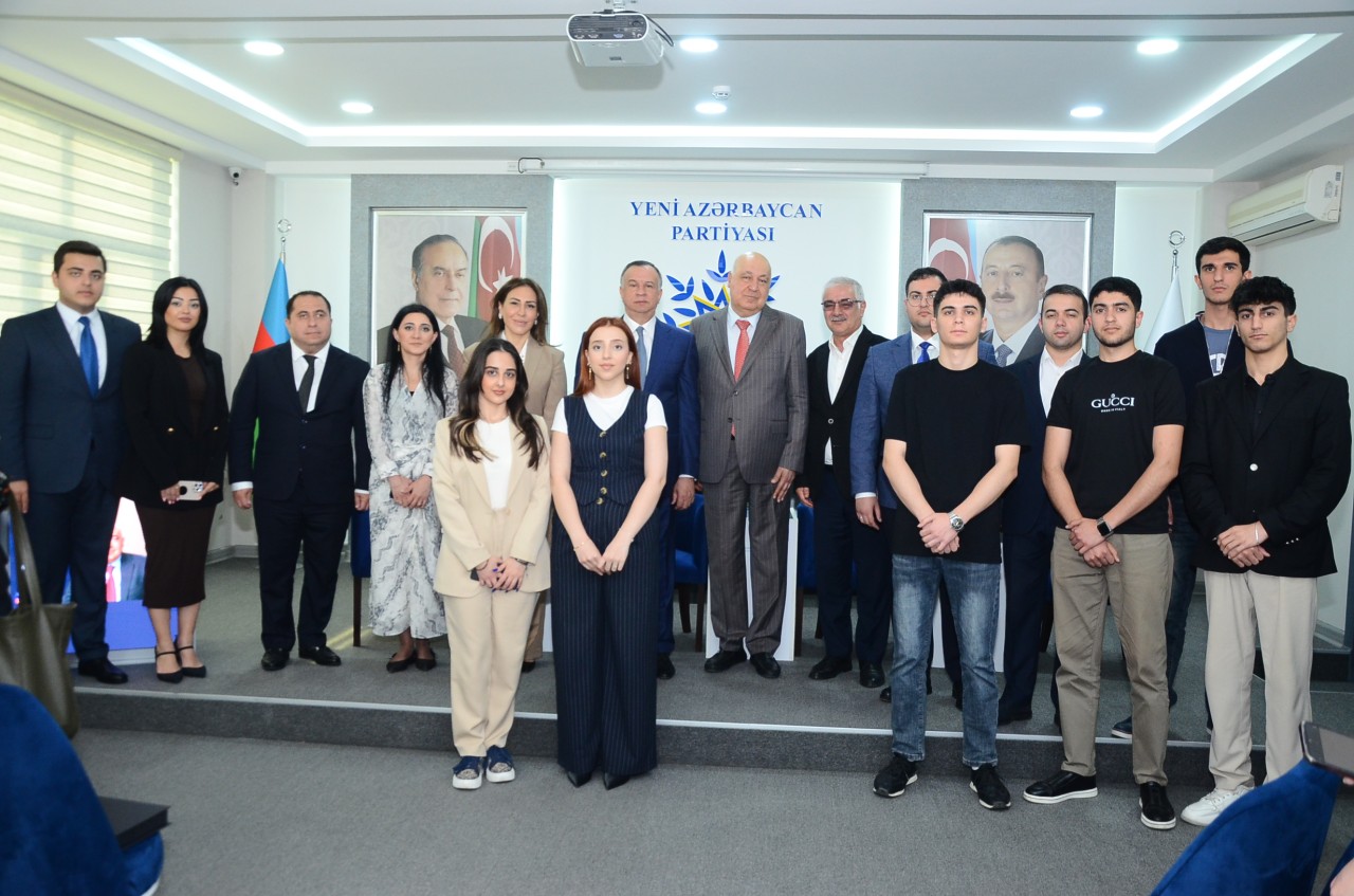 YAP Nərimanov rayon təşkilatı görüş keçirdi - FOTOLAR