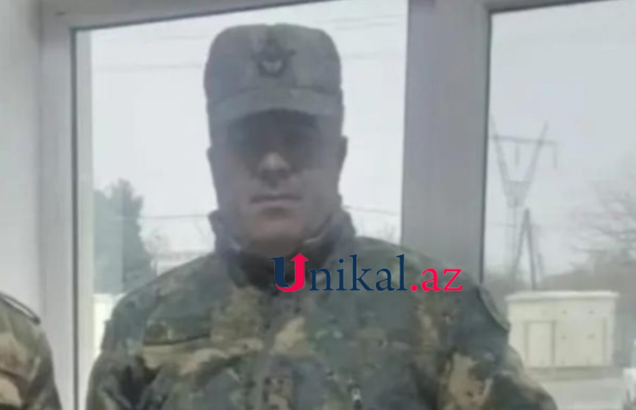 Kanaldan meyiti tapılan şəxs hərbçi imiş