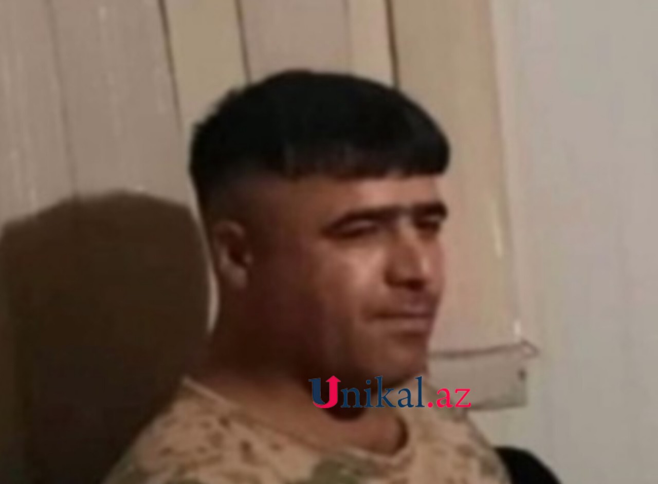Kanaldan meyiti tapılan şəxs hərbçi imiş