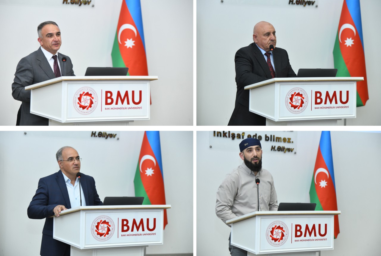 BMU-da Kənd Təsərrüfatı Nazirliyinin layihəsi ilə bağlı vorkşop keçirilib - FOTOLAR