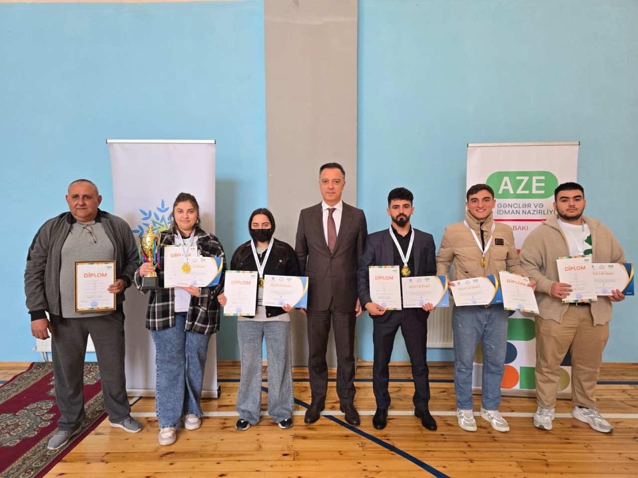 YAP Yasamal rayon təşkilatı silsilə idman yarışlarına start verib - FOTOLAR