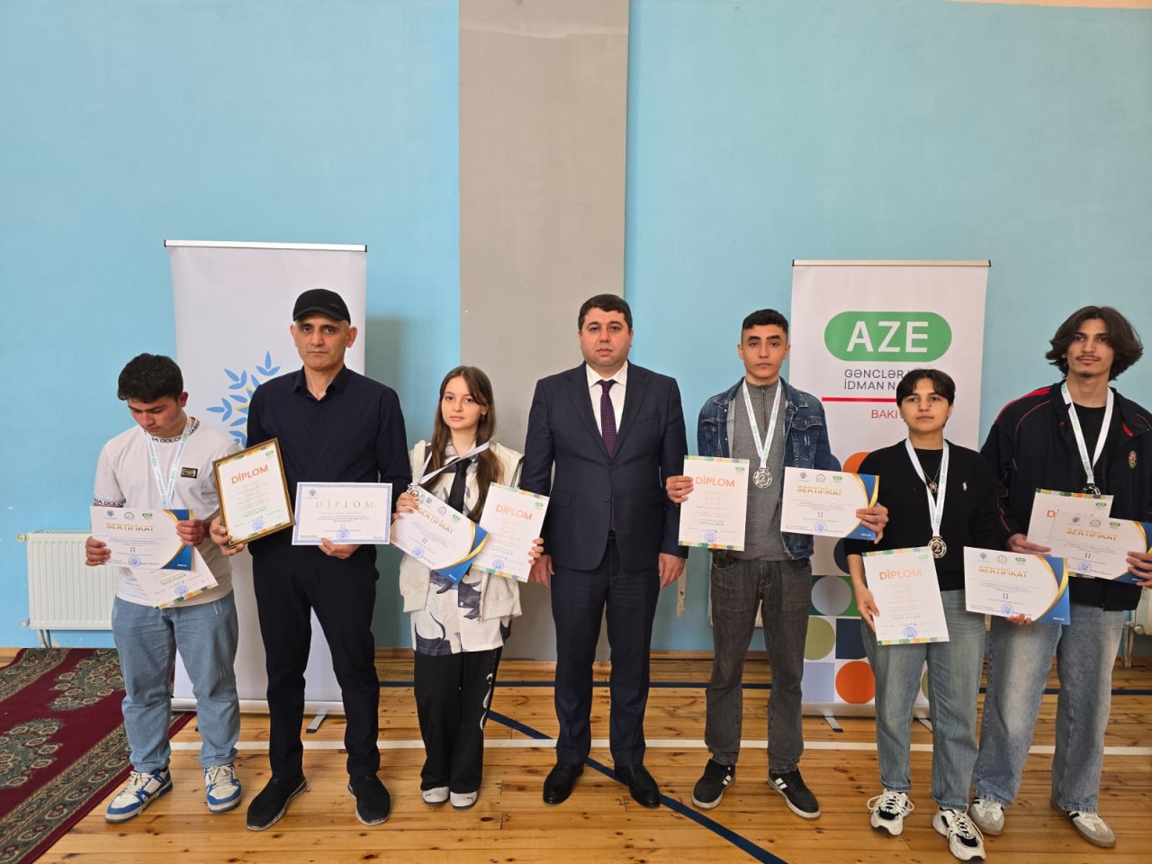YAP Yasamal rayon təşkilatı silsilə idman yarışlarına start verib - FOTOLAR