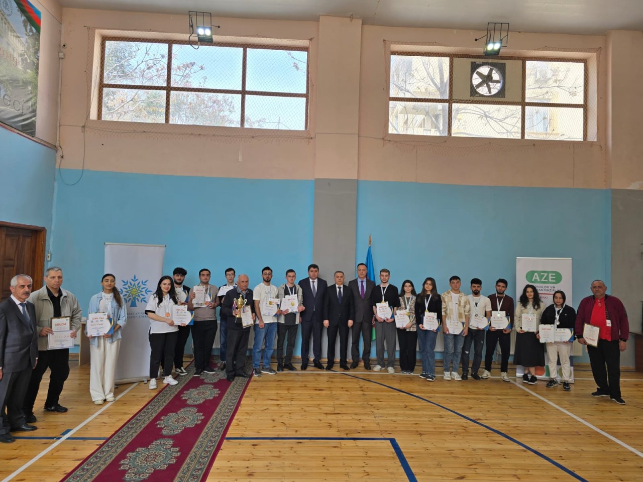 YAP Yasamal rayon təşkilatı silsilə idman yarışlarına start verib - FOTOLAR