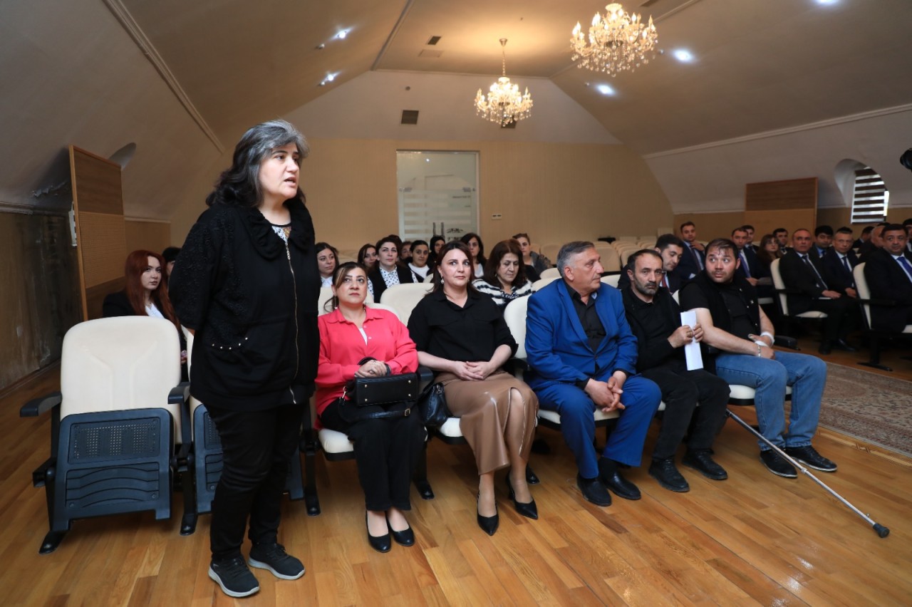Niyazi Bayramov növbəti vətəndaş qəbulu keçirdi - FOTOLAR