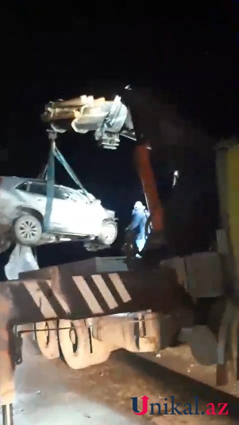 Kəlbəcərdə qəza olub, ölən var - FOTO