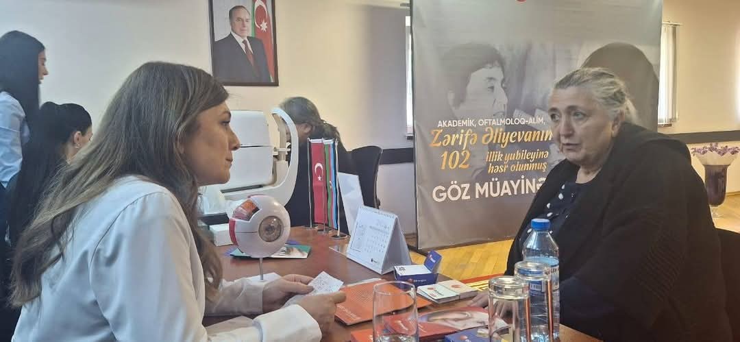 Suraxanıda göz müayinəsi aksiyası keçirilib - FOTOLAR