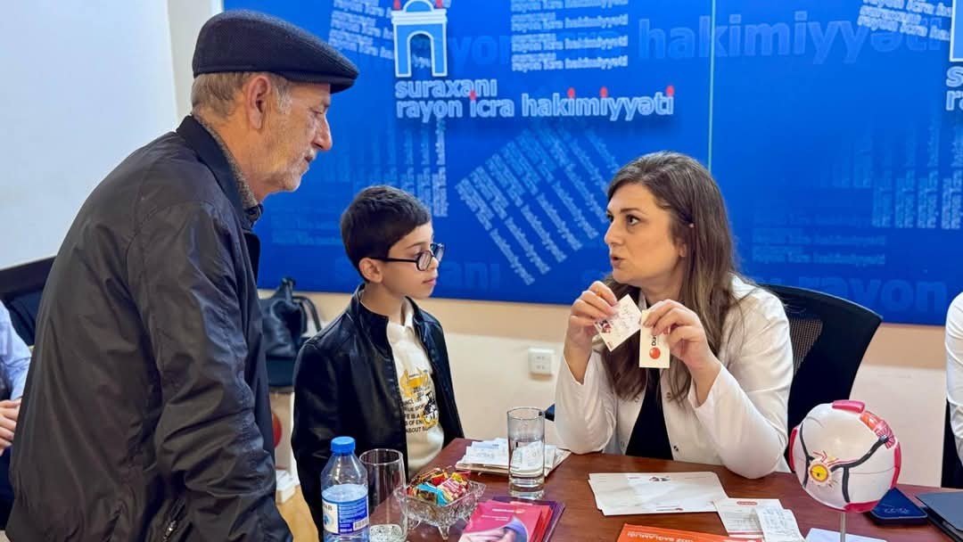 Suraxanıda göz müayinəsi aksiyası keçirilib - FOTOLAR