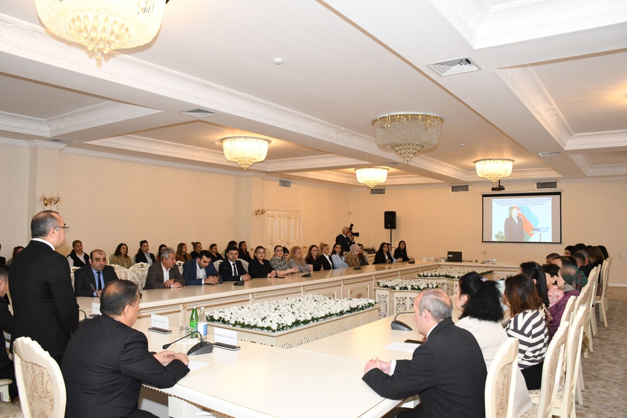Sumqayıtda “Konstitusiya və Suverenlik İli” çərçivəsində tədbir keçirildi - FOTOLAR