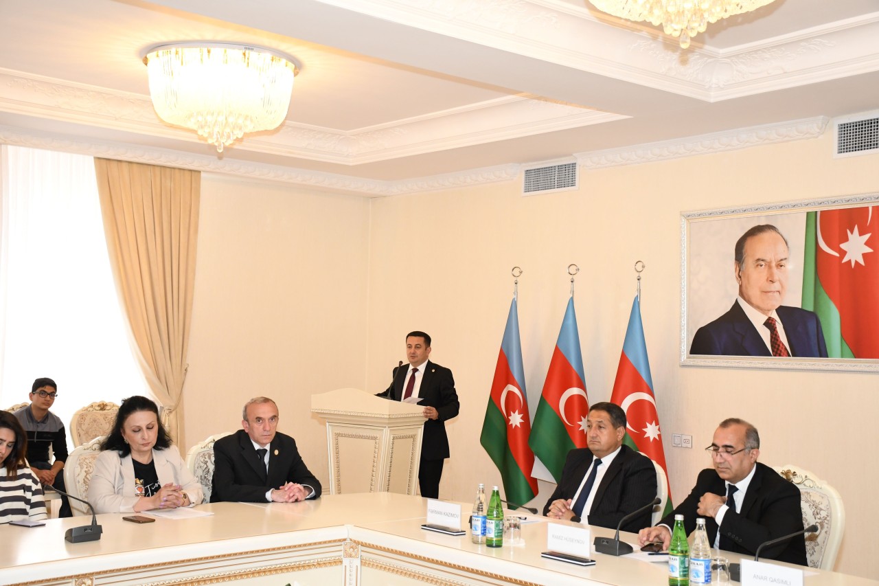 Sumqayıtda “Konstitusiya və Suverenlik İli” çərçivəsində tədbir keçirildi - FOTOLAR