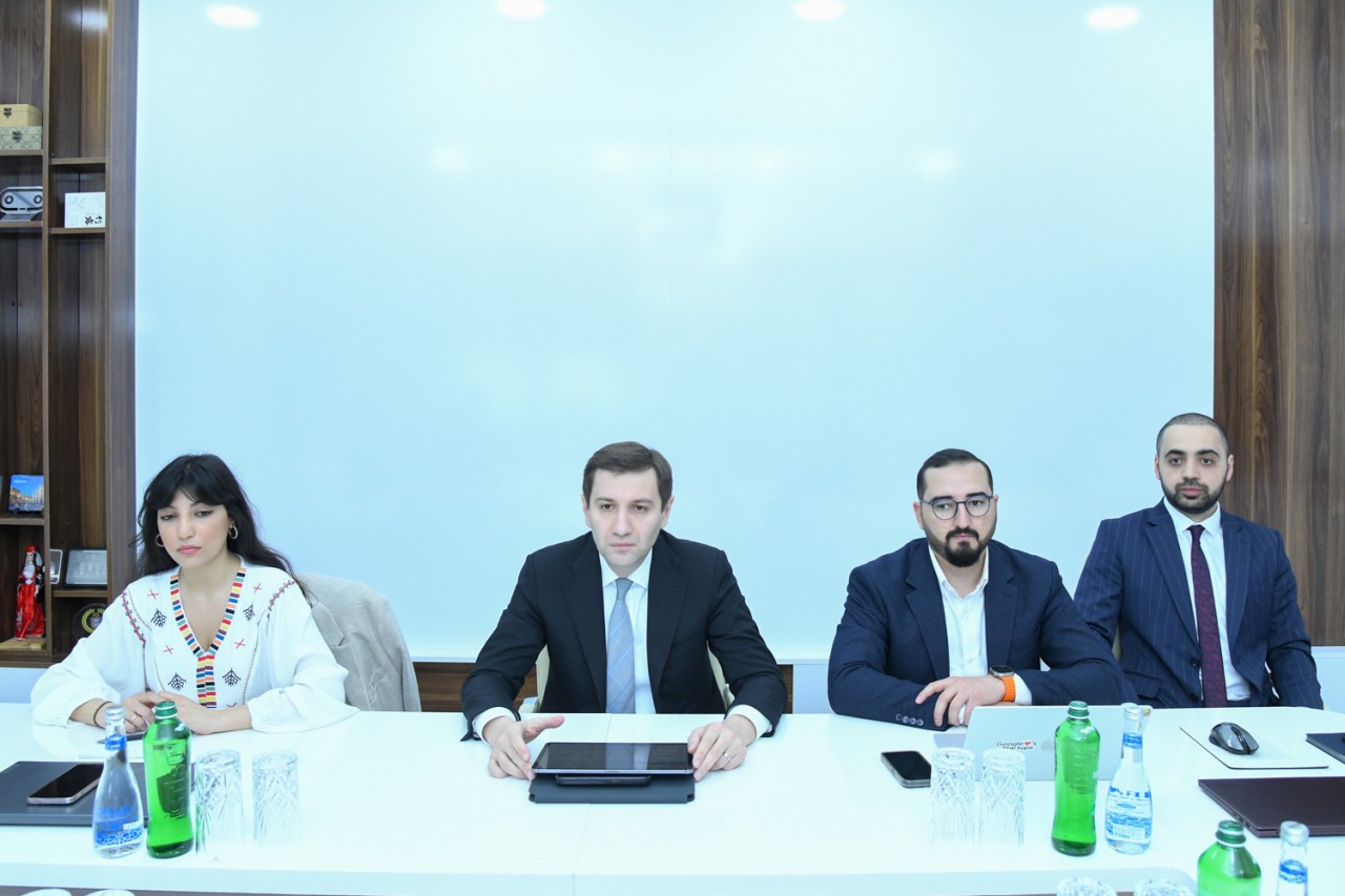 BMU ilə İRİA arasında əməkdaşlıq müzakirə olunub - FOTOLAR
