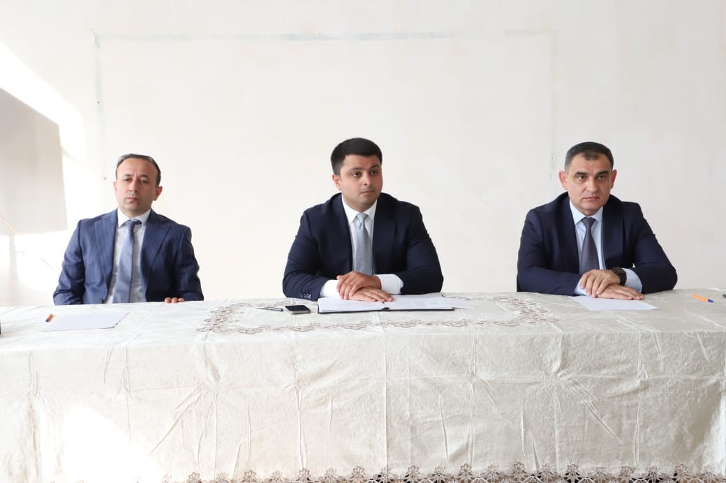 Neftçalanın icra başçısı səyyar görüş keçirib - FOTOLAR