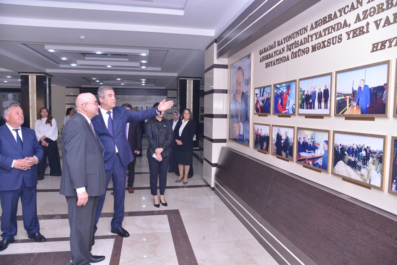 Qaradağda Zərifə Əliyevaya həsr olunmuş tədbir keçirilib - FOTOLAR