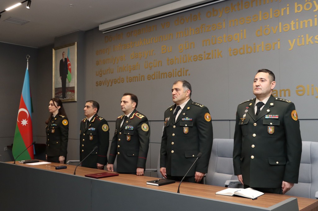 SOMDA-nın hərbi qulluqçularına orden və medallar təqdim olunub - FOTOLAR