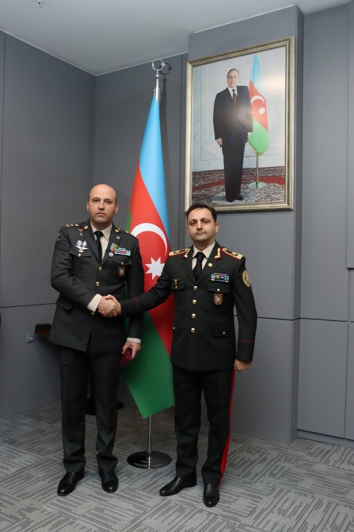 SOMDA-nın hərbi qulluqçularına orden və medallar təqdim olunub - FOTOLAR