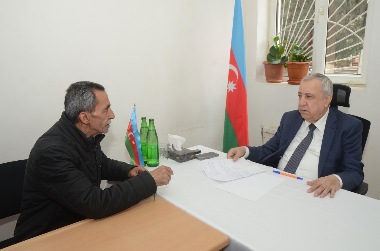 Malik İsaqov növbəti səyyar qəbul keçirdi - FOTOLAR