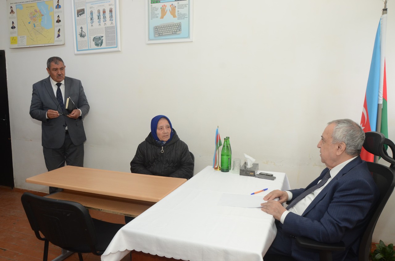 Malik İsaqov növbəti səyyar qəbul keçirdi - FOTOLAR