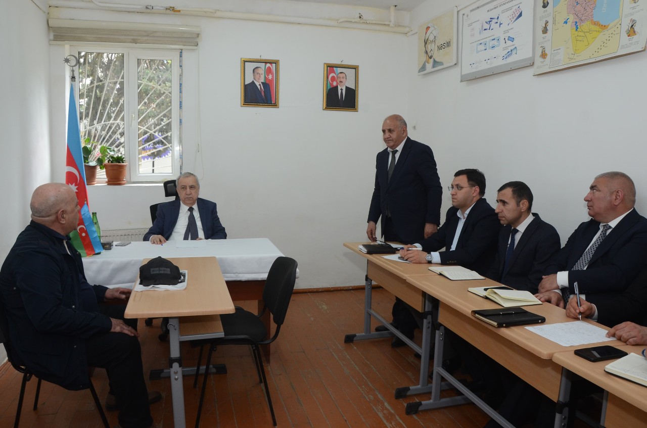 Malik İsaqov növbəti səyyar qəbul keçirdi - FOTOLAR