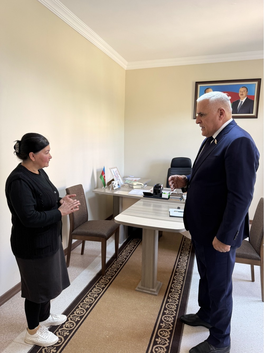 Vüqar Rəhimzadə seçicilərilə növbəti görüşünü keçirib - FOTOLAR