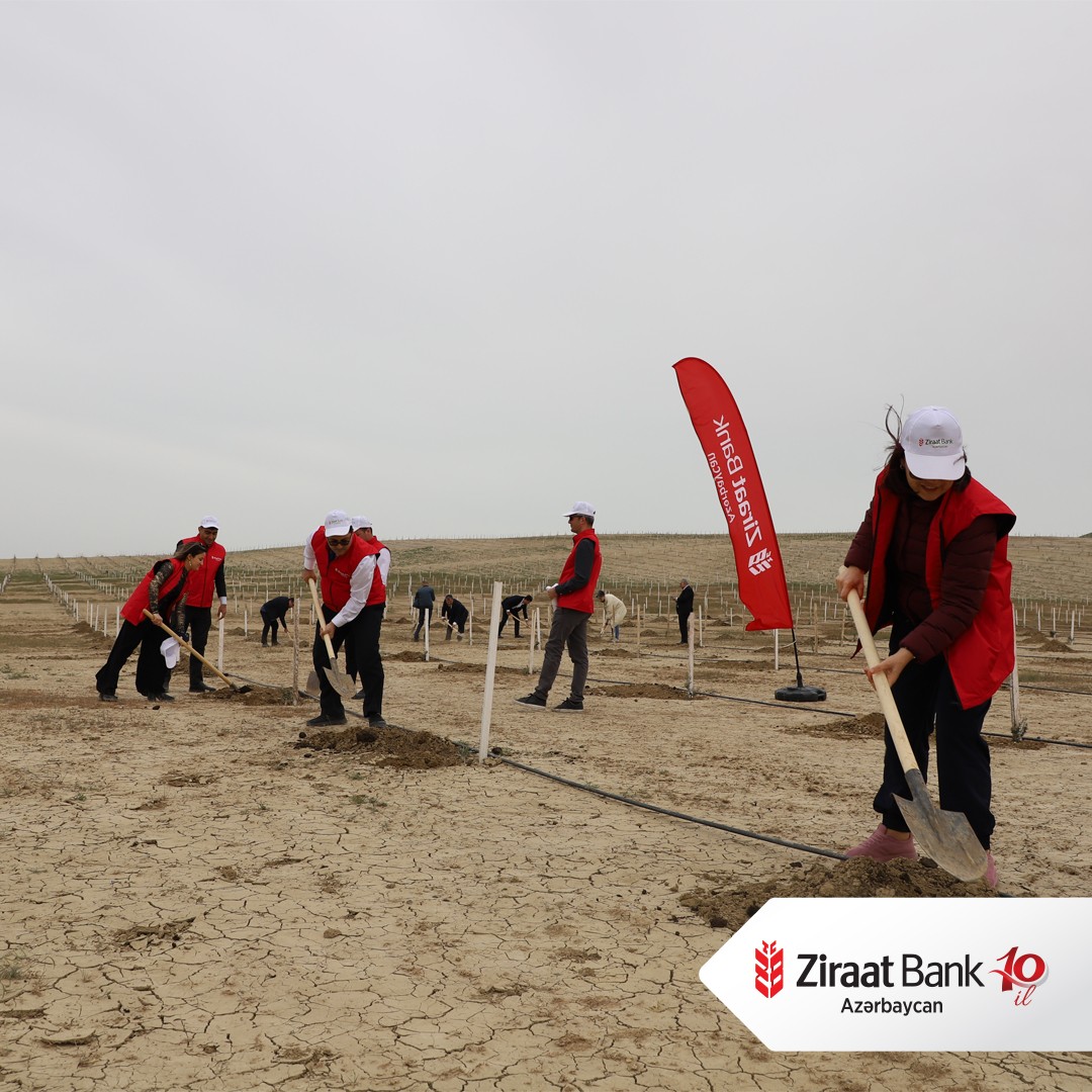 "Ziraat Bank Azərbaycan" ekoloji təşəbbüsə dəstək verdi - FOTOLAR