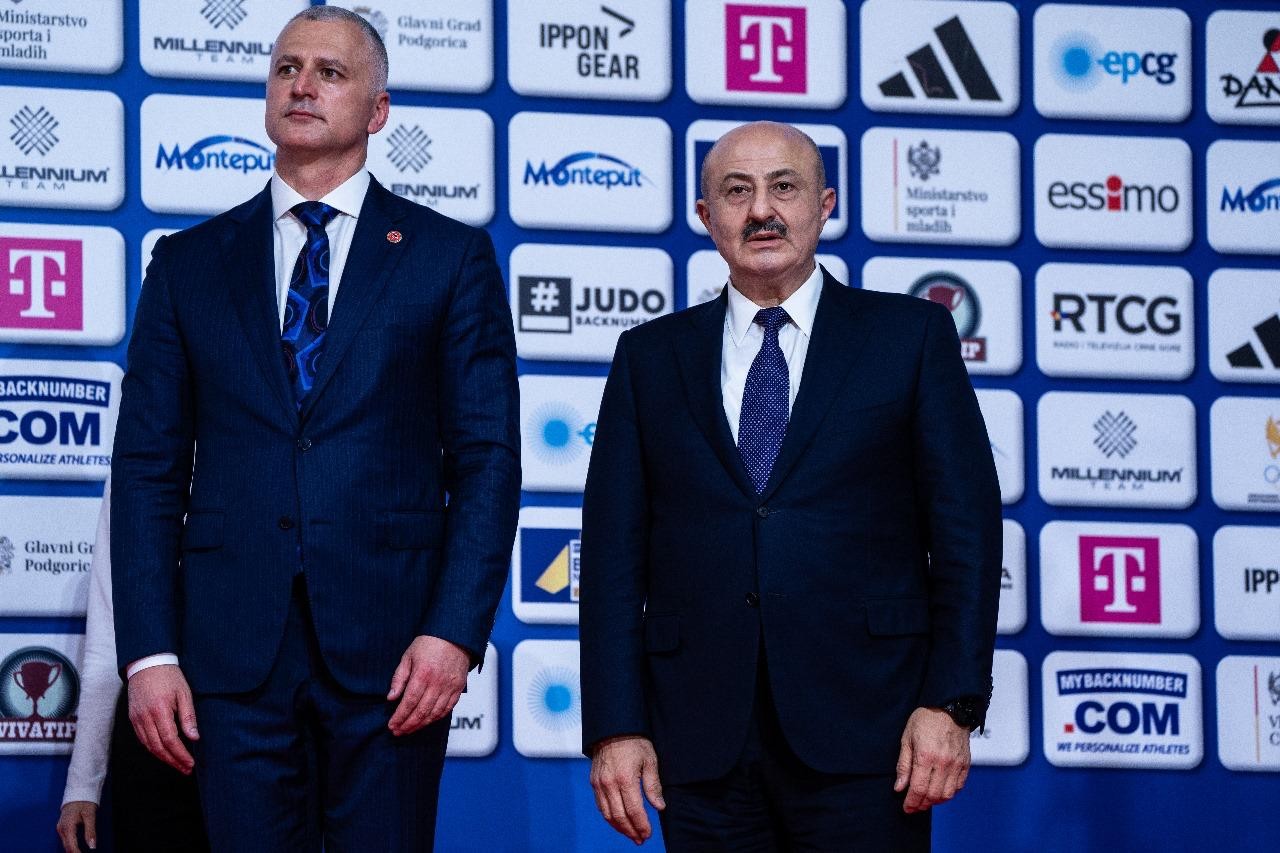 Deputat Asif Əsgərov Avropada cüdoçularımızın mükafatlandırma mərasimində - FOTOLAR