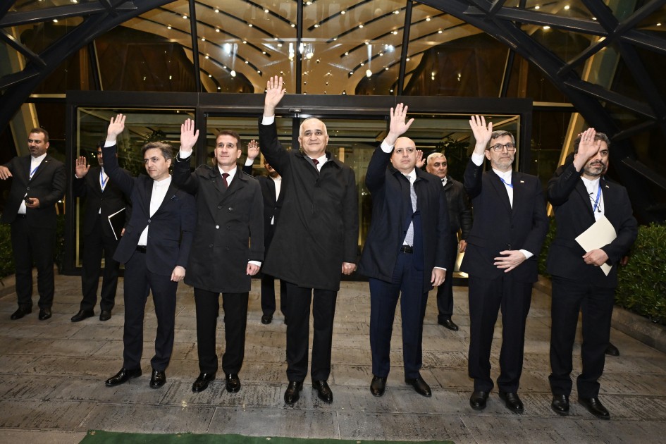 İran Prezidentinin Azərbaycana rəsmi səfəri başa çatdı - FOTO