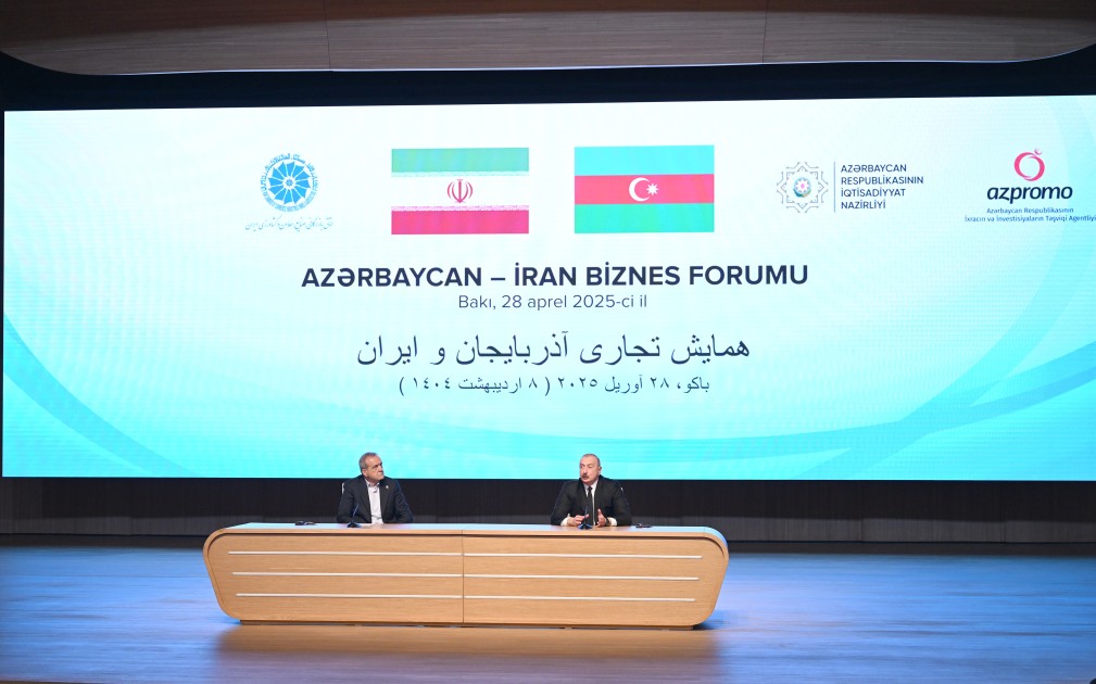 Bakıda Azərbaycan-İran biznes forumu keçirildi - YENİLƏNİB (FOTOLAR)