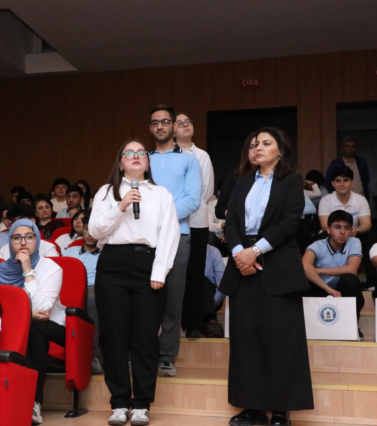 Suraxanıda Heydər Əliyevlə bağlı maarifləndirici tədbir keçirilib - FOTOLAR