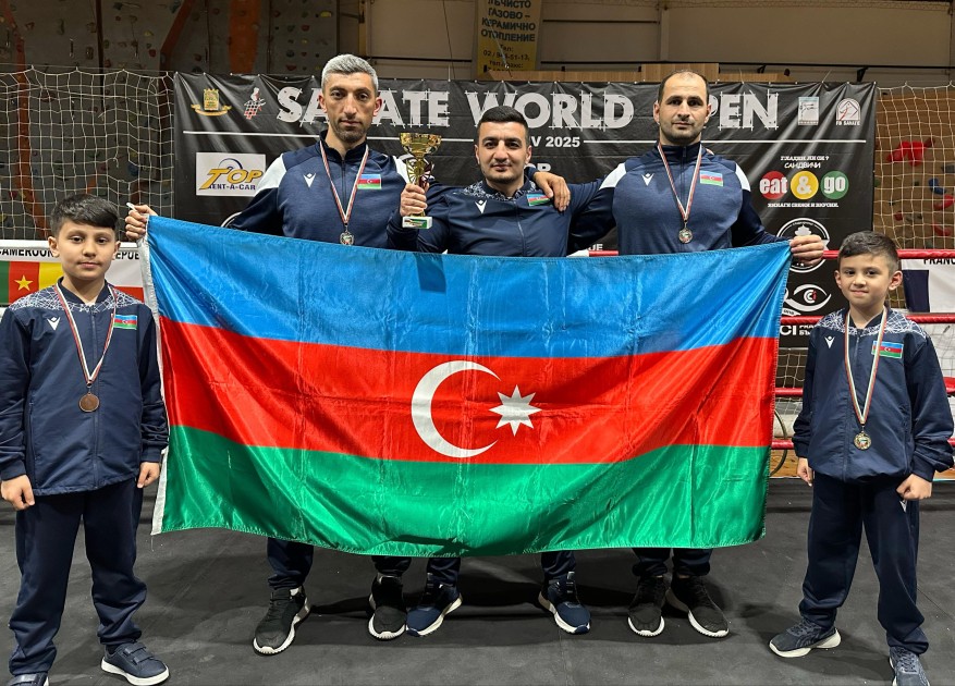 Millimiz Bolqarıstanda 4 medal QAZANDI - FOTO