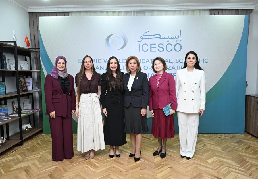 Leyla və Arzu Əliyeva ICESCO-nun regional ofisinin açılışını etdilər - FOTOLAR