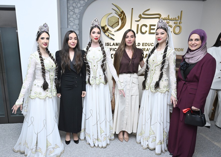 Leyla və Arzu Əliyeva ICESCO-nun regional ofisinin açılışını etdilər - FOTOLAR