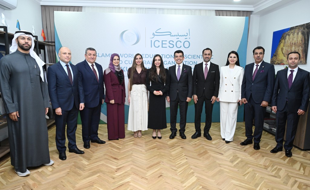 Leyla və Arzu Əliyeva ICESCO-nun regional ofisinin açılışını etdilər - FOTOLAR