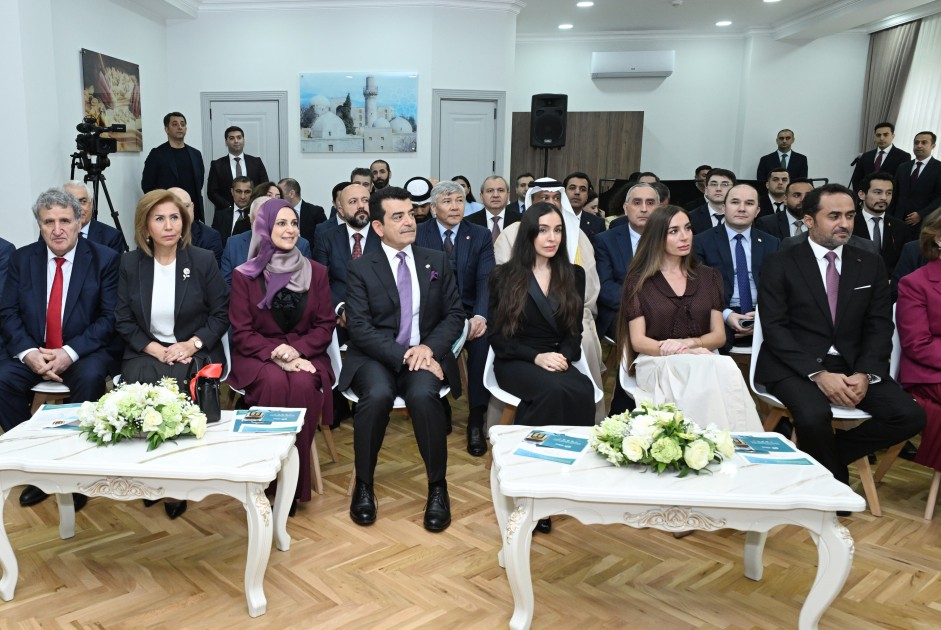 Leyla və Arzu Əliyeva ICESCO-nun regional ofisinin açılışını etdilər - FOTOLAR