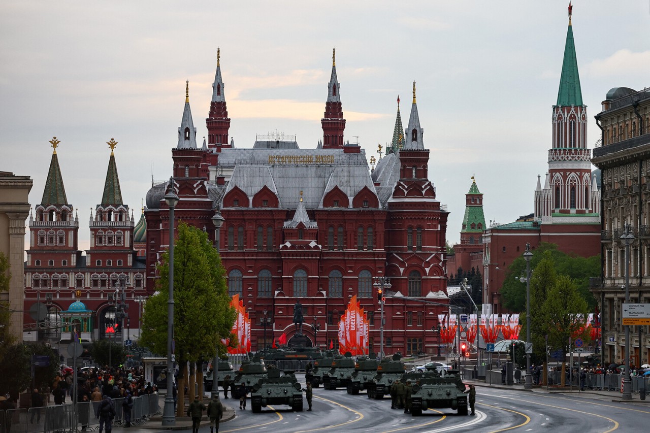 Moskva Qələbə paradına belə hazırlaşır - FOTOLAR