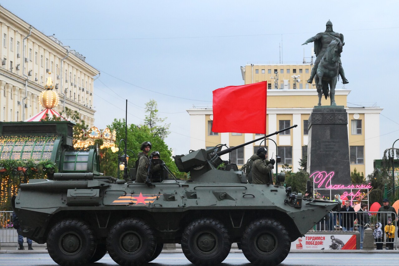 Moskva Qələbə paradına belə hazırlaşır - FOTOLAR
