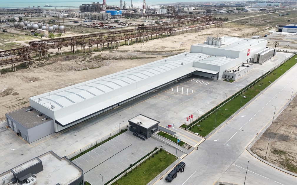 Prezident Sumqayıt Kimya Sənaye Parkında bir sıra müəssisələrin açılışını etdi - FOTOLAR